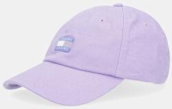 Tommy Jeans pamut baseball sapka lila, AW0AW17580 - lila Univerzális méret