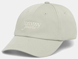 Tommy Jeans pamut baseball sapka zöld, AW0AW17815 - zöld Univerzális méret