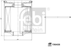 Febi Bilstein filtru combustibil FEBI BILSTEIN 198408 (198408) - automobilus