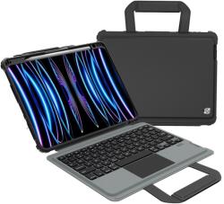 Nillkin Bumper GO Backlit Keyboard Protective Case - удароустойчив кейс, с отделяща клавиатура за iPad Pro 11 M2 (2022), iPad Pro 11 M1 (2021), iPad Pro 11 (2020), iPad Air 11 (2025), iPad Air 11 (202