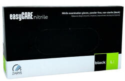 ZARYS nitril L 100 darab EASYCARE, fekete (RNBCL10001)