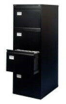 Triumph 4 fiókos fekete függő irattartó