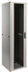 Legrand EVO32U6080 19" 32U 600x800x1552 biztonsági üvegajtós hálózati állószekrény komplett Evoline - pepita