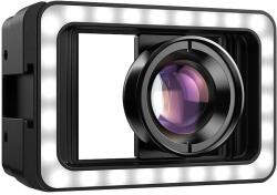 Apexel APL-HB100FL23 100mm LED Makró lencse - Fekete (APL-HB100FL23) (APL-HB100FL23)