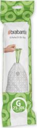 Brabantia PerfectFit szemeteszsák, G méret, 23-30L, 10 zsák/tekercs - 138386 (138386) (138386)