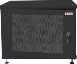 TECHLY I-CASE EE-2008BK6 állvány 8U Falra szerelhető állvány Fekete (108828) (108828)