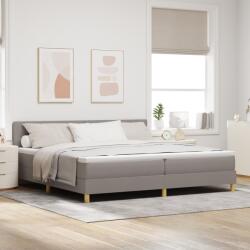 vidaXL Box Spring Ágy Matraccal Többszínű 200x200 cm Szövet (3338948)
