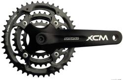 Suntour XCM-T414-PB négyszögtengelyes MTB hajtómű, 22-32-44T, 175 mm, alumínium, fekete