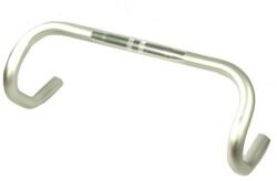 Zoom alu országúti ergonomikus ívű kormány 25, 4 x 420 mm, ezüst színű