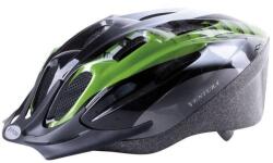 VENTURA Mamba unisex bukósisak, 54-58 cm, fekete-zöld