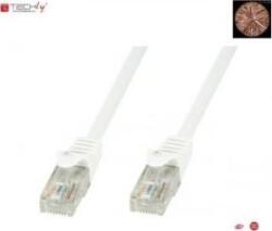 TECHLY ICOC U6-6U-010-WHT hálózati kábel Fehér 1 M Cat6 U/UTP (UTP) (029457) (029457)
