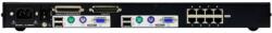 ATEN KH2508A-AX-G KVM kapcsoló Fekete (KH2508A) (KH2508A)