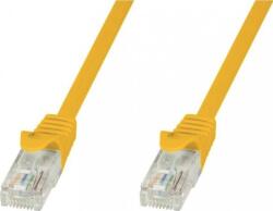 TECHLY ICOC CCA5U-010-YET hálózati kábel Sárga 1 M Cat5e U/UTP (UTP) (024186) (024186)