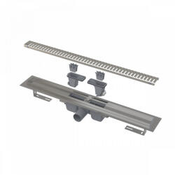 Alcadrain Alca / AlcaDRAIN / AlcaPLAST APZ1SMART-LINE Zuhanyfolyóka peremmel perforált rácsokhoz APZ1SMART-LINE-550 8595580567958