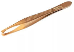  Solingen 24B Csipesz aranyozott fogantyúval, ferde