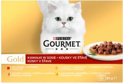 Gourmet Gold konzerv (12x85g/doboz) Mix