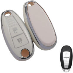  Suzuki 2 gombos smart TPU védőtok fehér (TSU022EFH)