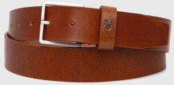 Calvin Klein bőr öv barna, férfi, K50K510083 - barna 80