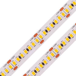 24LED Banda LED , 238 LED m , 24V , 22W , 2700K , IP20 , 2420lm , 10mm , Cri92 3Oz