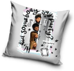 Jóbarátok Party párnahuzat 40x40 cm Velúr (CBX211015FR) - szukits