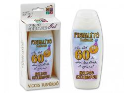  Tusfürdő Fiatalító 60. Szülinapot 300ml - vicces születésnapi ajándék (CQ603)