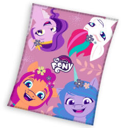  Én kicsi pónim Sunny Bloom polár takaró 110x140cm (CBX213003MLP) - szukits