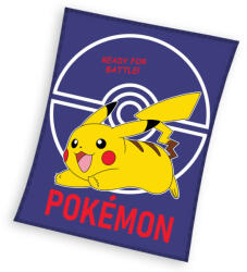  Pokémon Ready for Battle Dark flanel polár takaró 110x140cm