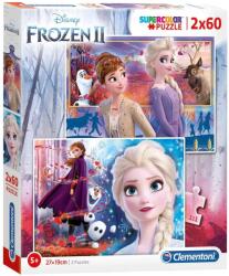 Clementoni - Puzzle 2x60 Frozen - 40 - 99 piese