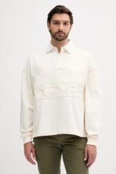 Tommy Hilfiger pamut melegítőfelső x F1 THE MOVIE bézs, mintás, MW0MW41388 - bézs L