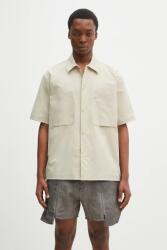 Norse Projects ing Hermann Travel Light SS férfi, galléros, bézs, relaxed, N40.0824. 0920 - bézs L
