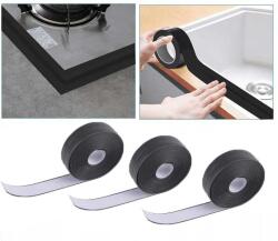 HÁRMAS CSOMAG - Kiváló vízálló tömítőszalag a fürdőszobába Szín: Fekete (DB86952950)