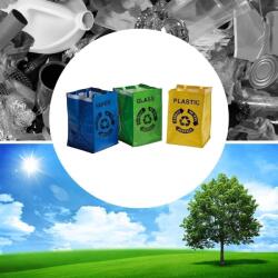  DUPLA CSOMAG - Praktikus szemétzsákok a válogatott hulladék tárolásához (DA85977043)