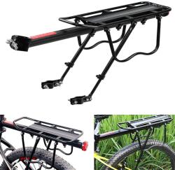  Hátsó kerékpártartó - nyeregtartó fényvisszaverő lámpával (DS31477772)