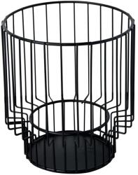 Ihr METAL gyertyatartó 13x14cm fekete (KST11707)