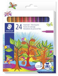 STAEDTLER Rostirón készlet, 1 mm, STAEDTLER "325", 24 különböző szín - papir-bolt