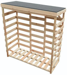 ROJAPLAST Fából Készült Kültéri Fatároló, 150 cm - fizz