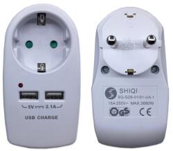 BlackBird 1 Plug + 2 USB (BH1622)