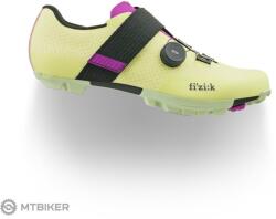 fizik Vento Ferox Carbon kerékpáros cipő, lime/purple (EU 39)