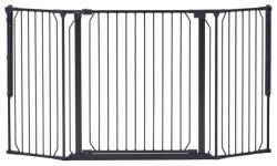 Baby Dan Carl wide térkorlát 90-146cm fekete bd501509