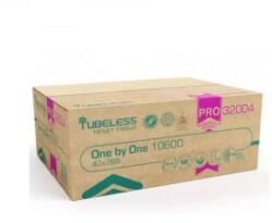 Tubeless Toalettpapír 2 rétegű V hajtogatású 265 lap/csomag 40 csomag/karton hófehér (TUB32004) (TUB32004)