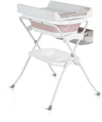 Cangaroo COMO összecsukható kád állvánnyal és pelenkázóval PINK - pepita - 51 420 Ft