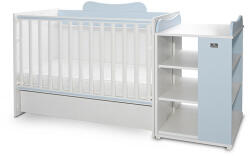 Lorelli Multi kombi ágy 190x72 - White Baby Blue
