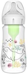 Dr. Brown's Шише за бебета Dr. Brown’s Океан options+ Wide-Neck 270 ml Anti-colic - 1 бр. (WB91009-INT (IP5119)