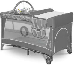 Lionelo Flower multifunkciós utazóágy - Grey Stone (LO-FLOWER GREY STONE)