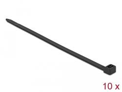 Delock Legături de cablu Delock 850 x 9 mm (H x L), 10 bucăți negru