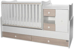 Lorelli Mini Max kombi ágy 190x72 - White Amber New
