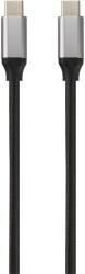 AVAX CB302G STEELY Type-C 1, 5m Kábel Kábel, Fekete (EXPCB302G)