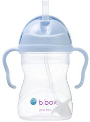 b.box Vizes palack szívószállal B. Box Gelato rágógumi, polipropilén/szilikon, +6 hónap, 240 ml, kék (BB000519)