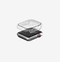 Uniq Nautic Apple Watch 7/8/9 Tok + kijelzővédő - Átlátszó (45mm) (UNIQ-45MM-NAUCLR) (UNIQ-45MM-NAUCLR)