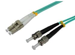 Manhattan Techly ST-LC M-M 2m InfiniBand és száloptikai kábel Türkizkék (305816) (305816)